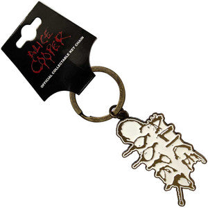 Alice Cooper Metal Keychain