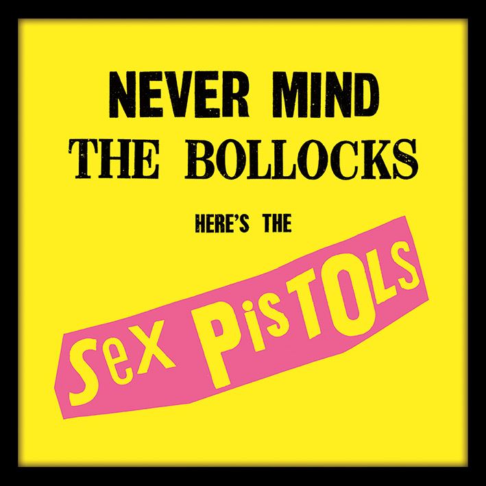 Sex Pistols Framed Album Cover