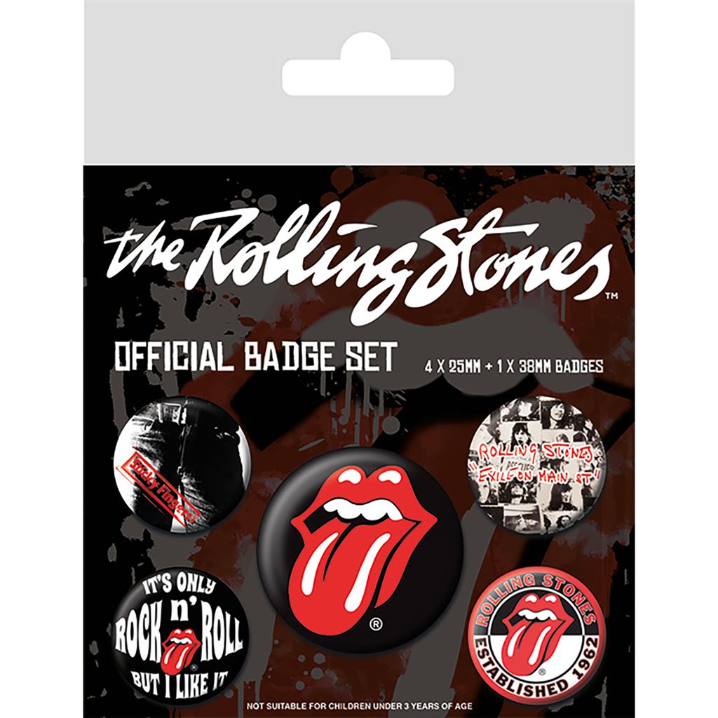 The Rolling Stones Badgepack