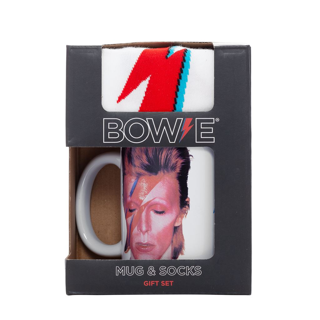 David Bowie Mug & Socks Set