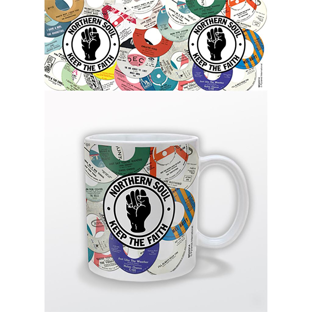 Northern Soul Labels Mug