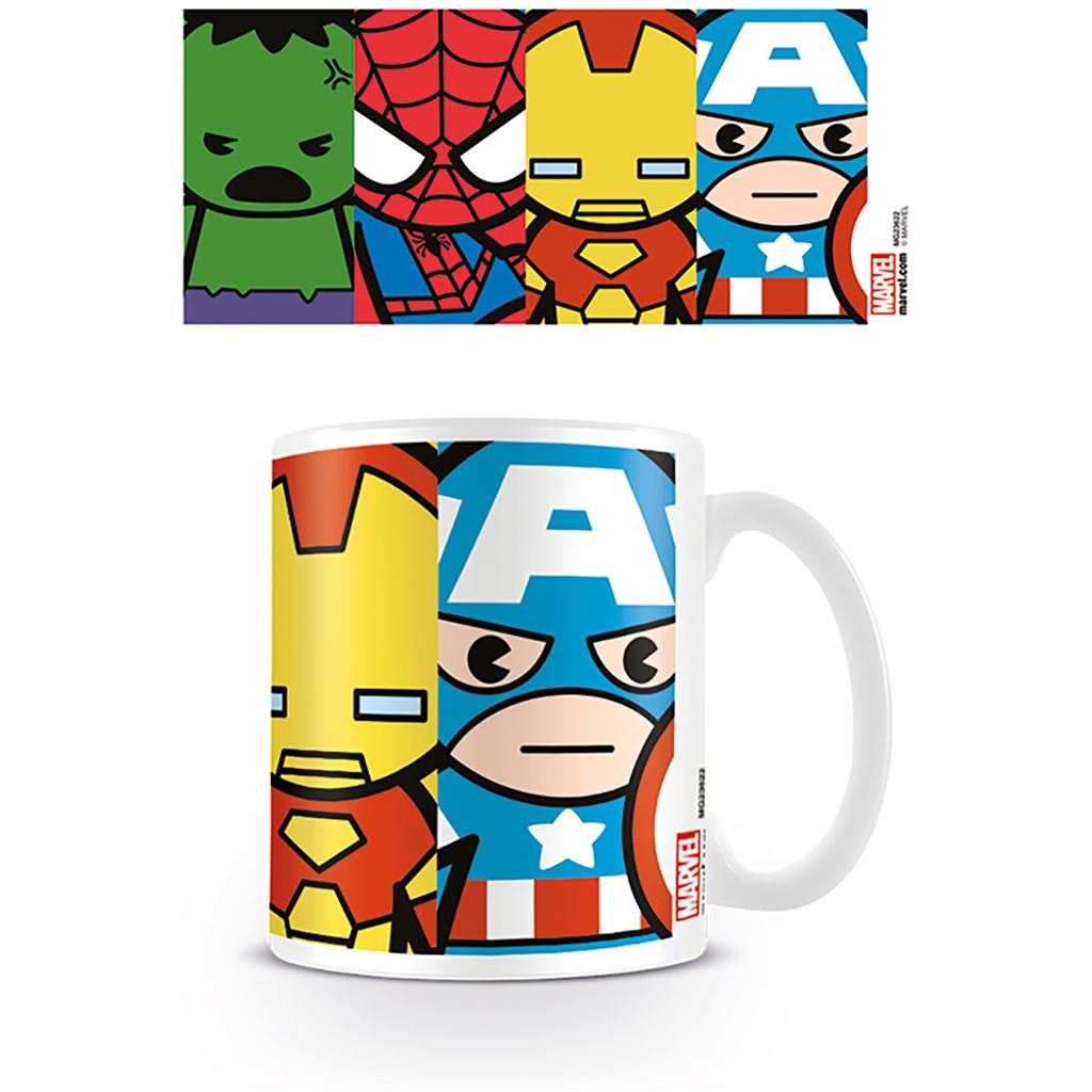 Marvel Avengers Kawaii Mug