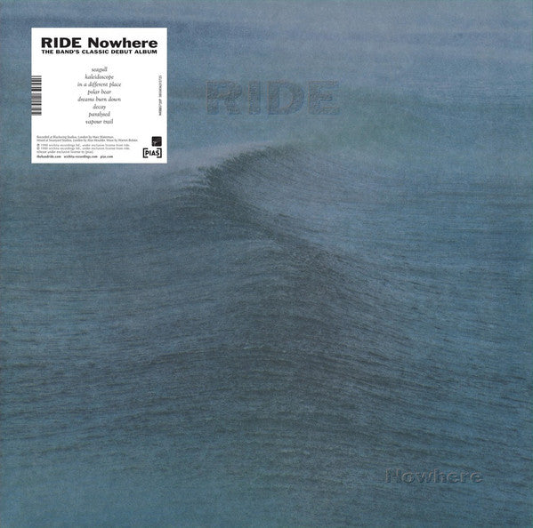 Ride - Nowhere - LP (Blue Vinyl)