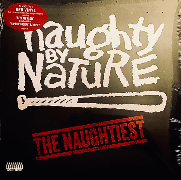 Naughty By Nature - The Naughtiest - LP (Red Vinyl) - album cover image