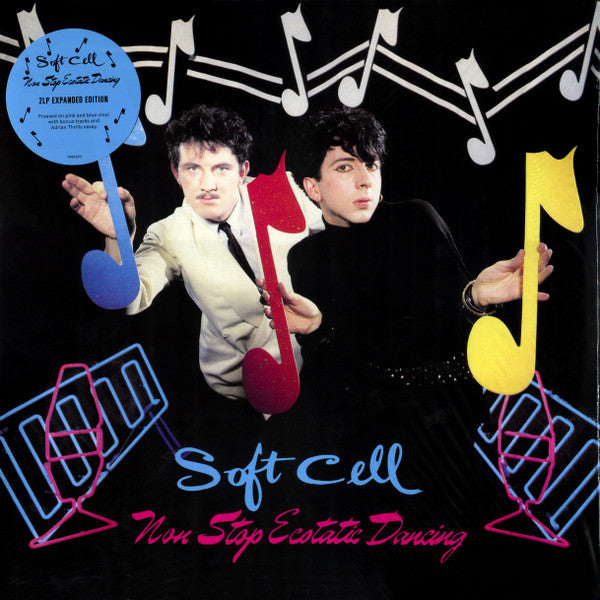 Soft Cell - Non Stop Ecstatic Dancing - 2xLP (Pink/ Blue Vinyl) - album cover image