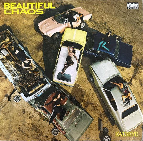 Katseye - Beautiful Chaos - LP (Etched/ Lime Neon Vinyl) - Album Cover Image