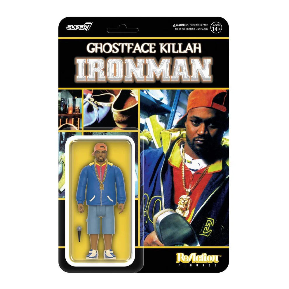 Ghostface Killah (Iron Man) Super 7 ReAction Figure