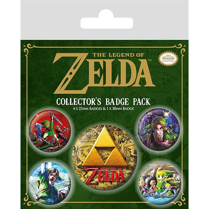The Legend Of Zelda BadgepackProduct Image