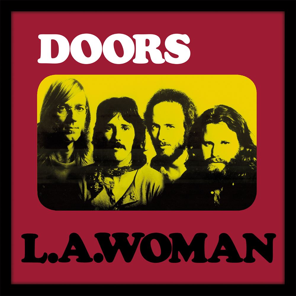 The Doors (LA Woman) Framed Album Cover Product Image