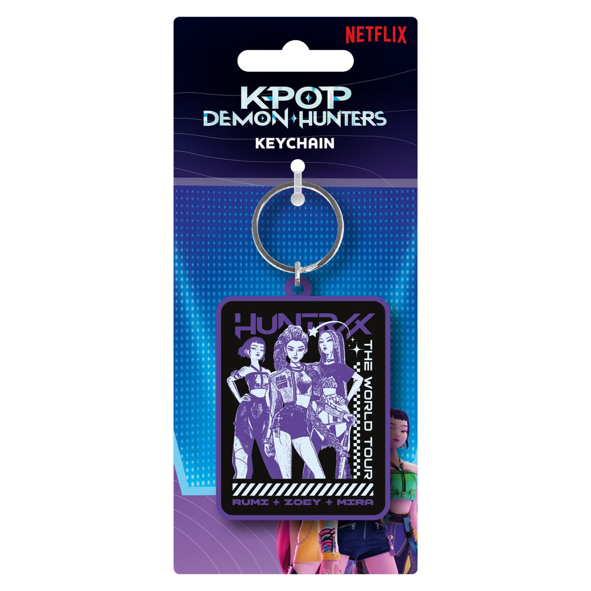 K-Pop Demon Hunters Huntrix Group Keychain Product Image