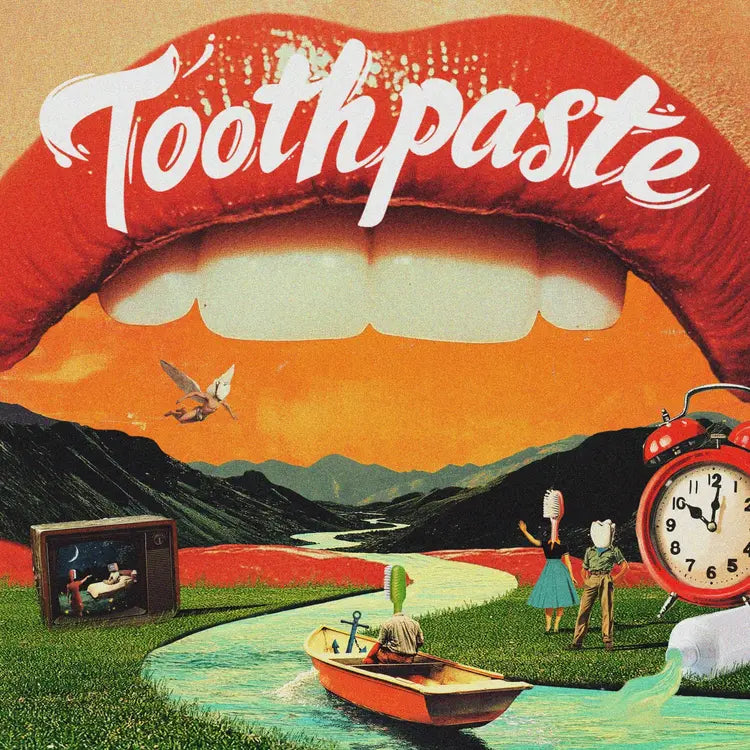 Crystal Tides - Toothpaste - LP (Orange Vinyl)