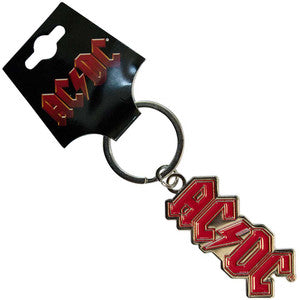 AC/DC Metal Keychain
