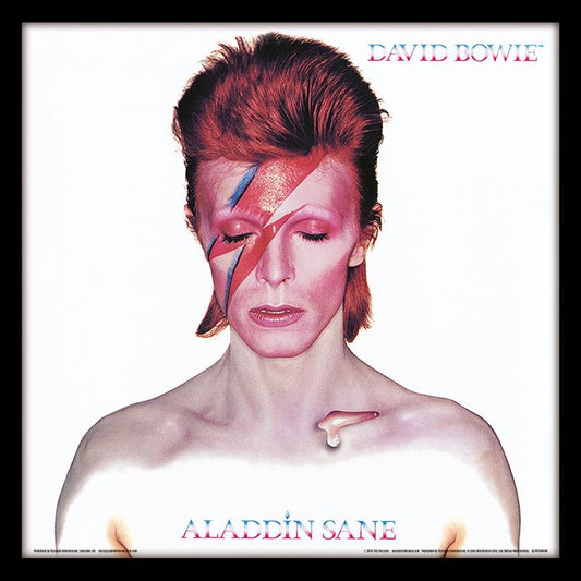 David Bowie (Aladdin Sane) Framed Album Cover