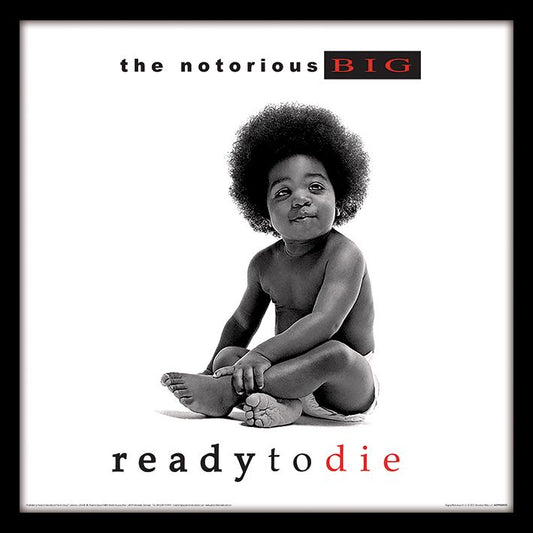 The Notorious BIG Framed Album Cover