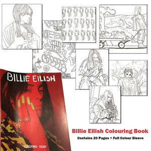 Billie Eilish Colouring Book