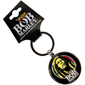 Bob Marley Metal Keychain