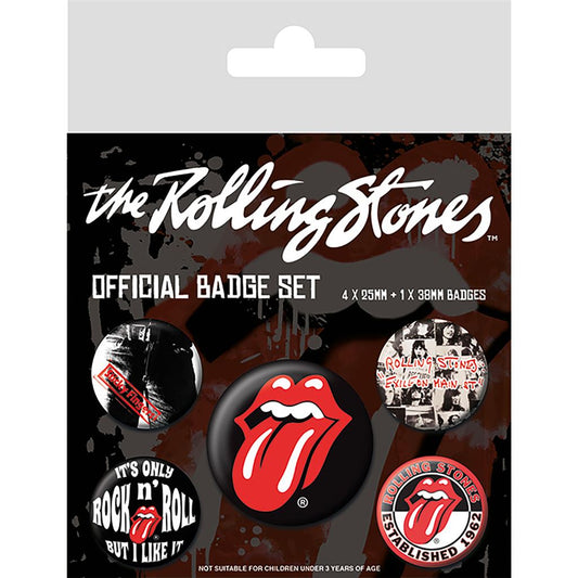 The Rolling Stones Badgepack