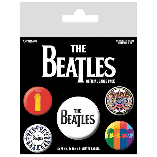 The Beatles Black Badgepack