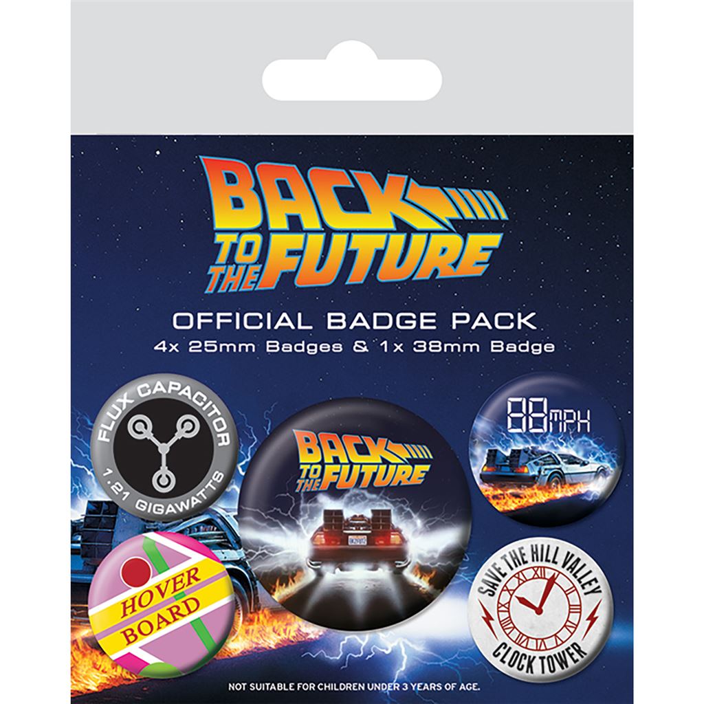 Back To The Future Badgepack