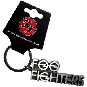 Foo Fighters Metal Keychain