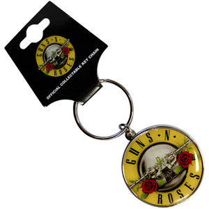 Guns N Roses Metal Keychain