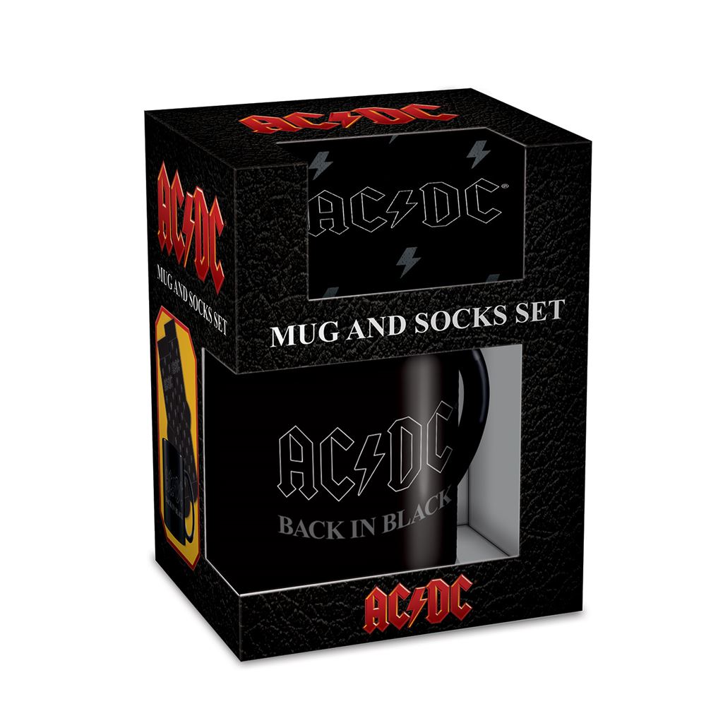 AC/DC Mug & Socks Set
