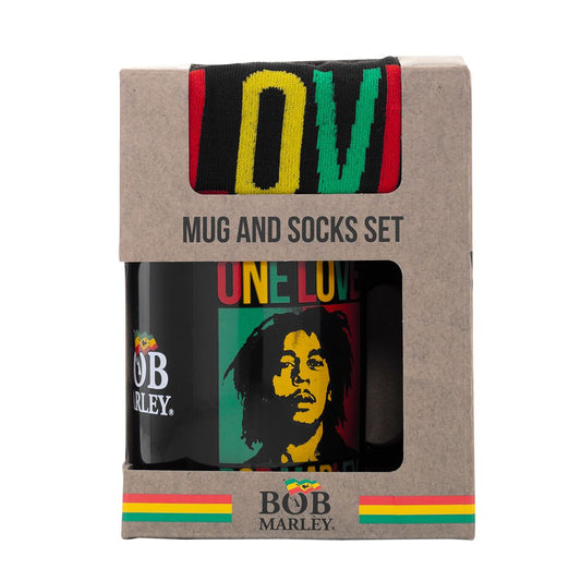 Bob Marley Mug & Socks Set