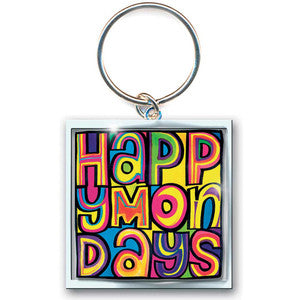 Happy Mondays Metal Keychain