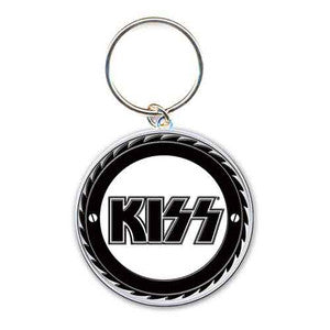 Kiss Metal Keychain