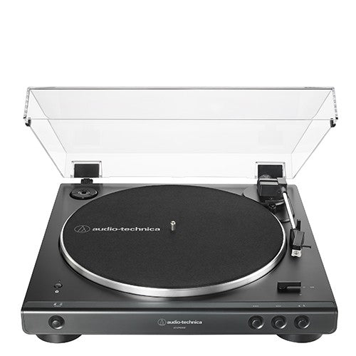 Audio-Technica AT-LP60XBT - Fully Automatic Bluetooth Belt-Drive Turntable - Black