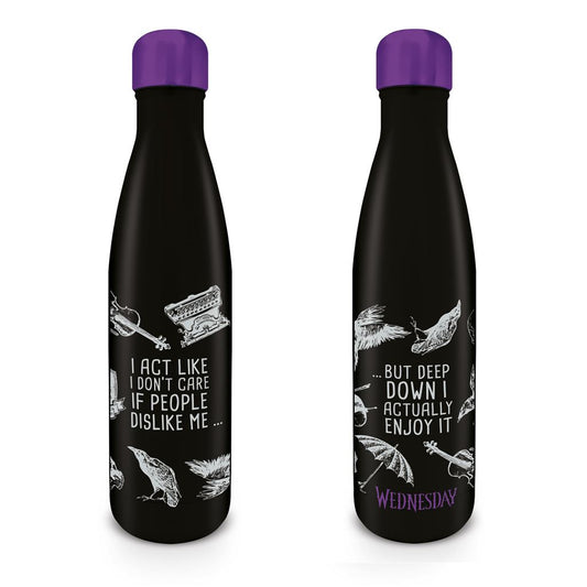 Wednesday Addams Metal Drinks Bottle