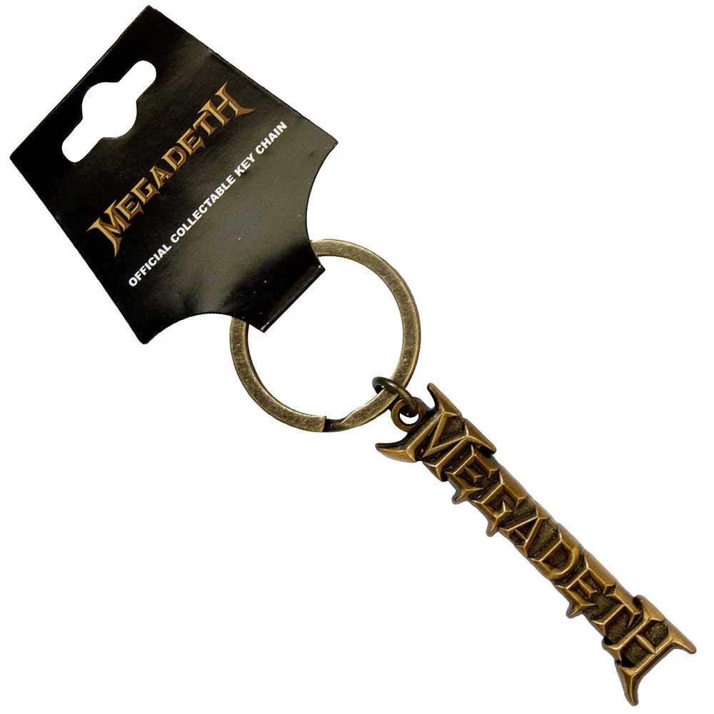 Megadeth Metal Keychain