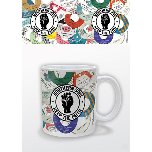 Northern Soul Labels Mug