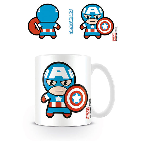 Marvel Captain America Kawaii Mug