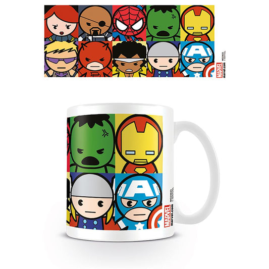 Marvel Characters Kawaii Mug