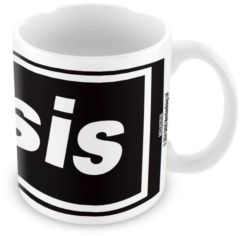Oasis Logo Black Mug
