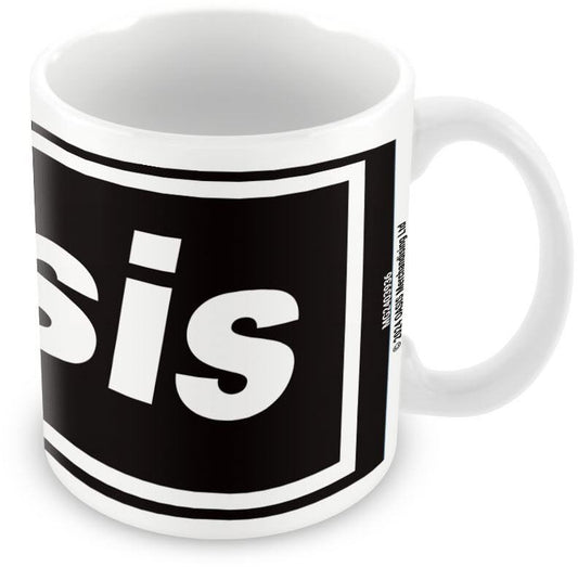 Oasis Logo Black Mug