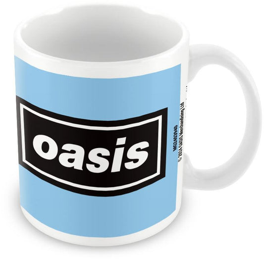 Oasis Logo Blue Mug