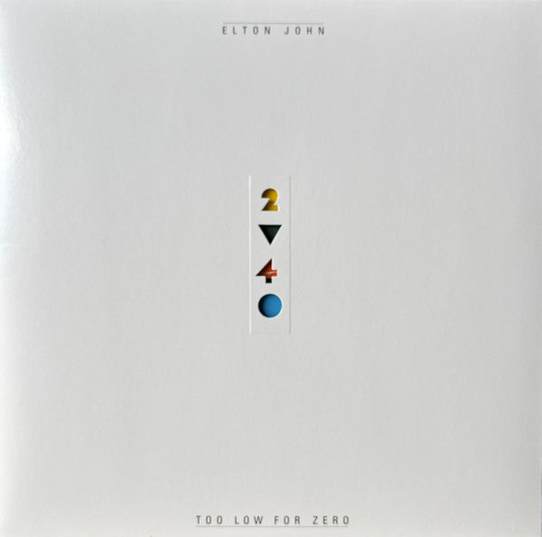 Elton John - Too Low For Zero - LP