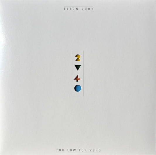 Elton John - Too Low For Zero - LP