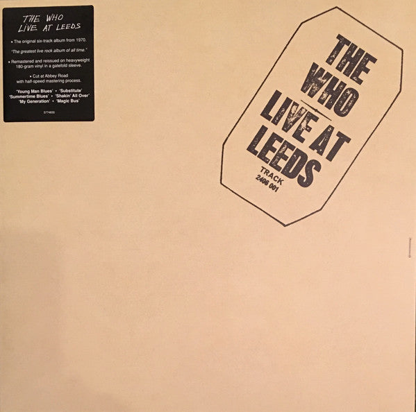 The Who - Live At Leeds - LP