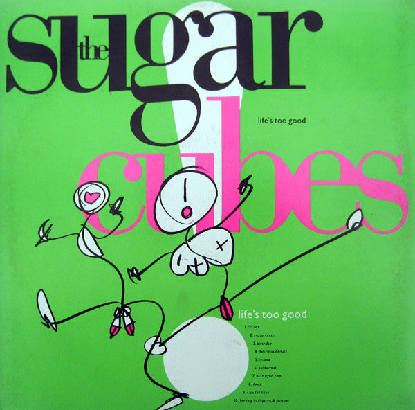 The Sugarcubes - Life's Too Good - LP (Clear Vinyl)