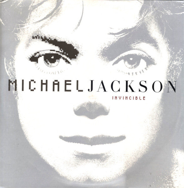 Michael Jackson - Invincible - 2xLP (Marbled Stone Grey Vinyl) - album cover image