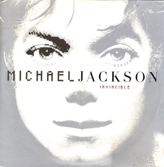 Michael Jackson - Invincible - 2xLP (Marbled Stone Grey Vinyl) - album cover image