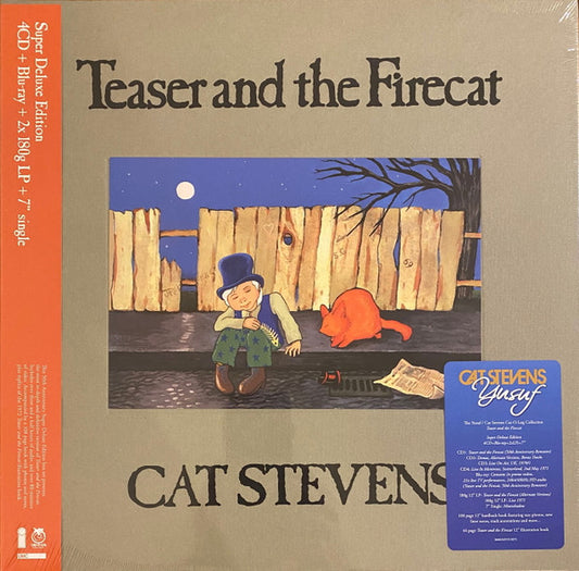 Cat Stevens - Teaser And The Firecat - Super Deluxe Edition Numbered Boxset (2xLP/7"/4xCD/Blu-Ray/Hardback Book/Illustration Book)