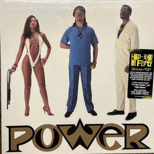 Ice-T - Power - LP (Gold Vinyl) - Album Cover Image