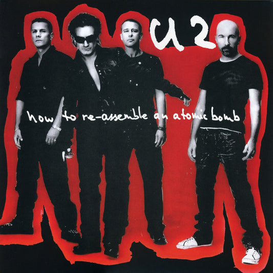 U2 - How To Re-Assemble An Atomic Bomb - LP (Red & Black Marbled Vinyl)