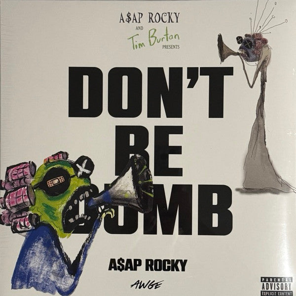 ASAP Rocky - Don't Be Dumb - 2xLP (White/ Black Vinyl)