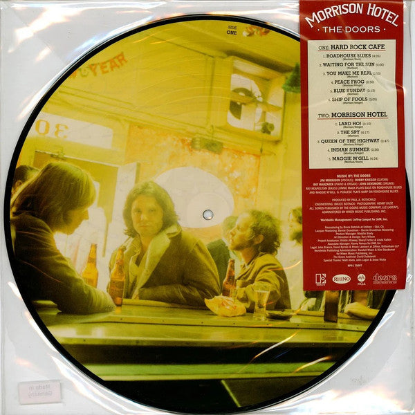 The Doors - Morrison Hotel - LP (Picture Disc) - album cover image
