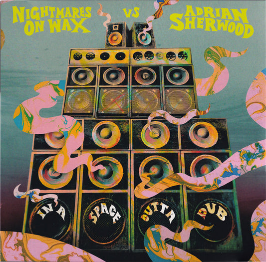 Nightmares On Wax vs Adrian Sherwood - In A Space Outta Dub - LP (Pink Vinyl)